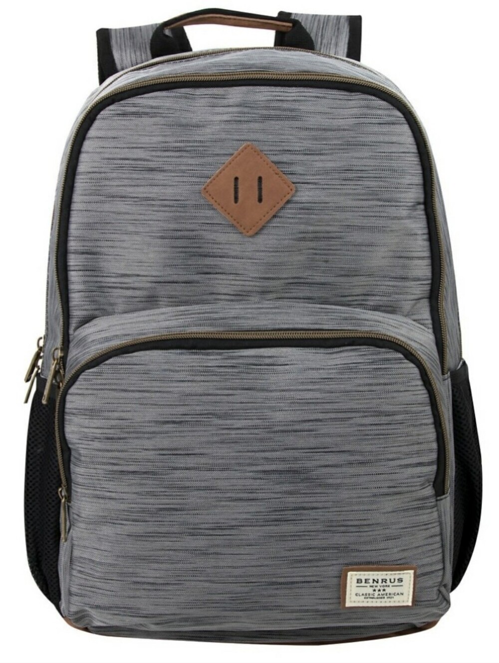 NEW! Benrus Grey Everyday Use Backpack!